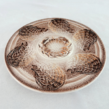 Sarreguemines Atelier du Revernay Oyster Plate - Five Available