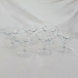 Italian Sorbet Glasses - Set Of Six