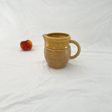 Sarreguemines Rope-Textured Majolica Jug