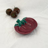 Vallauris French Majolica Tomato Dish