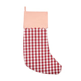 Red and Rose Noël Christmas Stocking