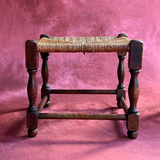 Tabouret French Rush Stool - Two Available